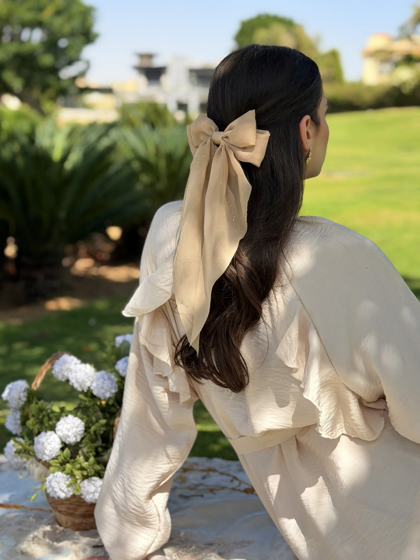 The Ruffled blooms dress