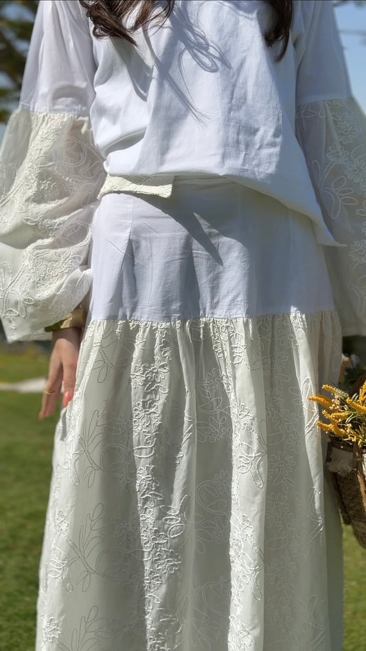 The Angel maxi skirt